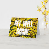 Schnelle Karte (Gelbe Blume)