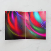 Schnelle Karte - Fireworks Design (Innenseite)