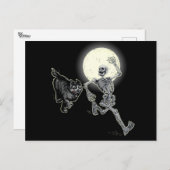 Schnelle Knochen Postkarte (Vorne/Hinten)