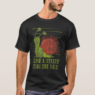 Schnelle Laufmannschaft Langsam & Steady gewinnt R T-Shirt