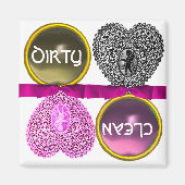 SCHNELLE LEBERHERZSCHEIBE, REINIGER GESCHIRRSPÜLER MAGNET (Vorne)