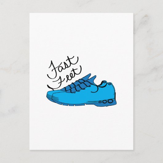 Schnelle Leistung Postkarte (Vorderseite)