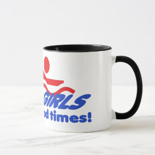 Schnelle Mädchen-Wecker-Tasse Tasse