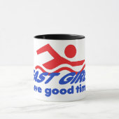 Schnelle Mädchen-Wecker-Tasse Tasse (Zentrum)