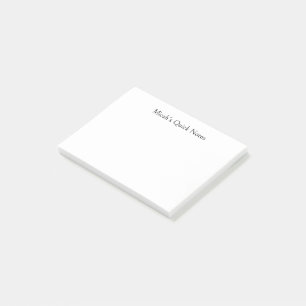 Schnelle Notizen, Ideen, modern, einfach, minimali Post-it Klebezettel
