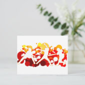 Schnelle Pitch-Softball-Spieler Postkarte (Stehend Vorderseite)