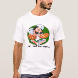 Schnelle Pizzalieferung des Zany italienischen T-Shirt