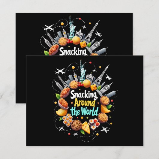 Schnelle Reise durch die Welt (Vorne/Hinten)