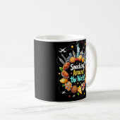 Schnelle Reise durch die Welt Kaffeetasse (VorderseiteRechts)