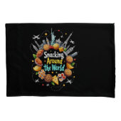 Schnelle Reise durch die Welt Kissenbezug (Vorderseite)