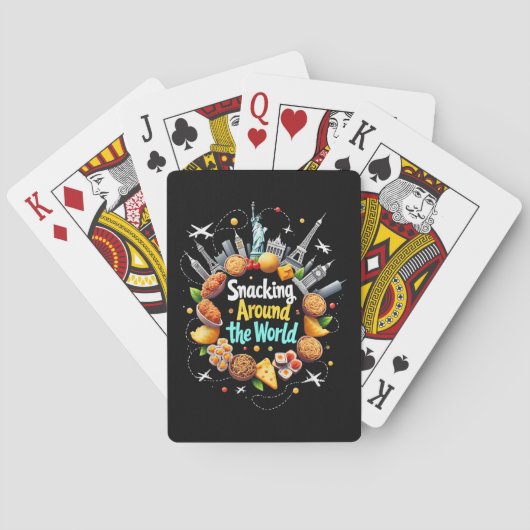 Schnelle Reise durch die Welt Spielkarten (Rückseite)