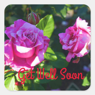 Schnelle Rose zum Gedächtnistag #1 Stickers