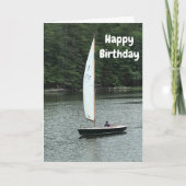 ***SCHNELLE SAILING AHEAD*** GLÜCKLICH KARTE (Vorderseite)