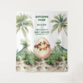 Schnelle Schläge Babydusche Hintergrund Niedlicher Wandteppich (Vorderseite)