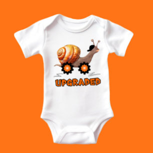 Schnelle Schnecke Baby Strampler