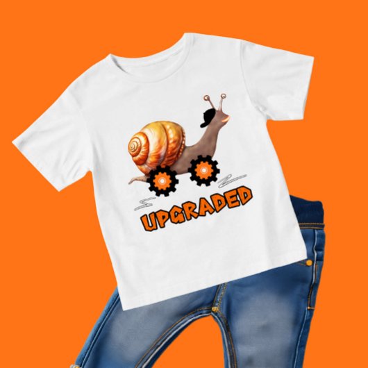 Schnelle Schnecke Baby T-shirt