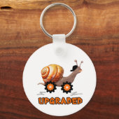 Schnelle Schnecke Schlüsselanhänger (Vorderseite)