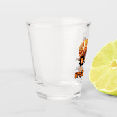 Schnelle Schnecke Schnapsglas (Links)