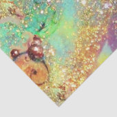 SCHNELLE, SCHNEE UND OSTERE EIER MIT BLAUEM BOW SEIDENPAPIER (Detail)