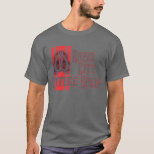 Schnelle Stadt-Vintager T-Shirt