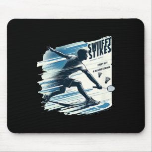 Schnelle Streiks - Badminton Extreme Sports Gear O Mousepad