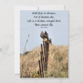 Schnelle Träume Einladung (Vorderseite)