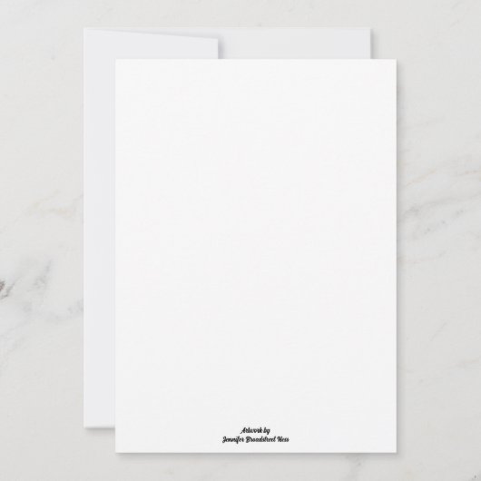 Schnelle Träume Einladung (Rückseite)