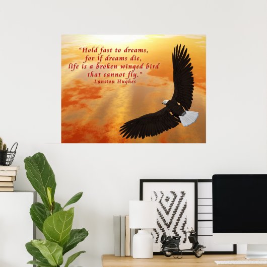 Schnelle Träume Poster (Heimbüro)