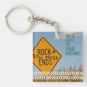 Schnelle Träume Schlüsselanhänger (Vorderseite)