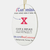 Schnelle und einfache leere Schablone Keramikornament (Links)