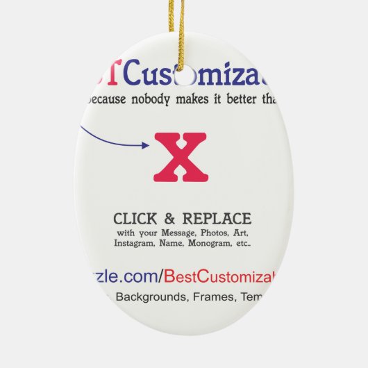 Schnelle und einfache leere Schablone Keramikornament (Hinten)