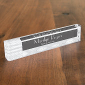 Schnelle und einfache leere Schablone Namensplakette (Seite)