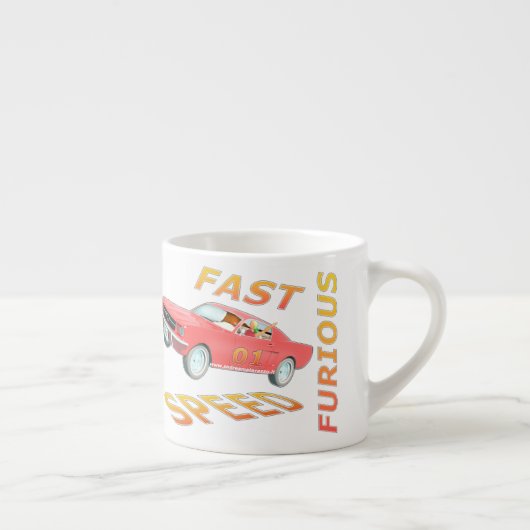 Schnelle und schnelle Wut 01 Espressotasse (Rechts)