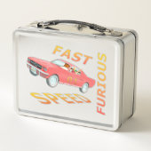 Schnelle und schnelle Wut 01 Metall Brotdose (Rückseite)