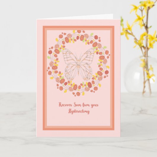 Schnelle Wiederherstellung von der Hysterektomy Ca Karte (Gelbe Blume)