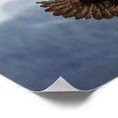 Schneller Adler Inspiration Zitat Poster (Ecke)