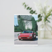 Schneller als Blitz Postkarte (Stehend Vorderseite)