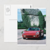 Schneller als Blitz Postkarte (Vorne/Hinten)