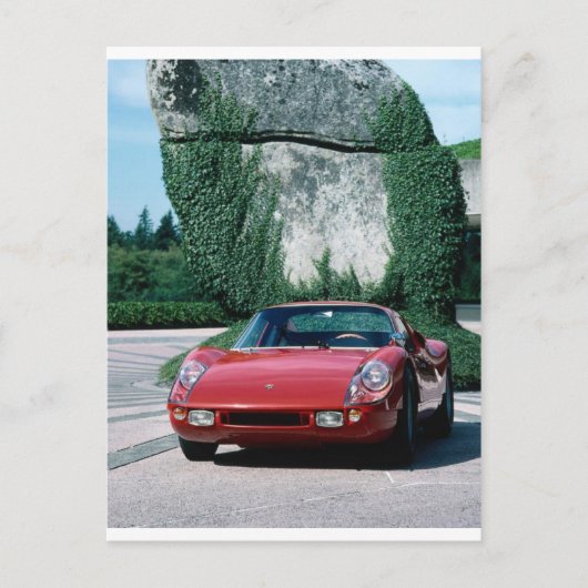 Schneller als Blitz Postkarte (Vorderseite)