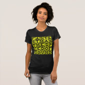 Schneller als die Schallgeschwindigkeit T-Shirt (Vorne ganz)