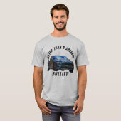 Schneller als ein Speeding Bullitt! T-Shirt (Vorne ganz)