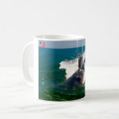 SCHNELLER ANGRIFF SUBMARINE - SSN-781-Tasse Kaffeetasse (Vorderseite Links)