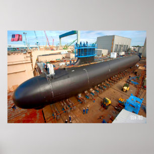 SCHNELLER ANGRIFF SUBMARINE - SSN-783 POSTER
