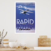 Schneller Azur Poster (Küche)