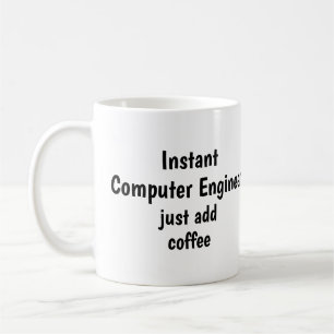 Schneller Computeringenieur-Kostenvoranschlag für Kaffeetasse