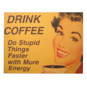 Schneller Dinge tun Notizblock (Vorderseite)