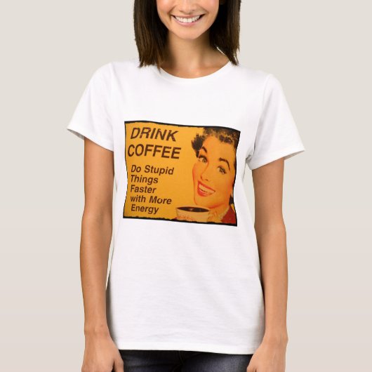 Schneller Dinge tun T-Shirt (Vorderseite)