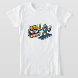 Schneller E-Mail-Produktivitätsroboter T-Shirt