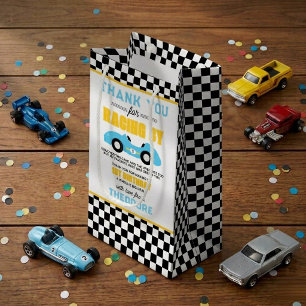 Schneller Eins Rennwagen 1. Geburtstagsfeier Kleine Geschenktüte