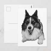 Schneller Hallo aus dem Stoop Postkarte (Vorne/Hinten)